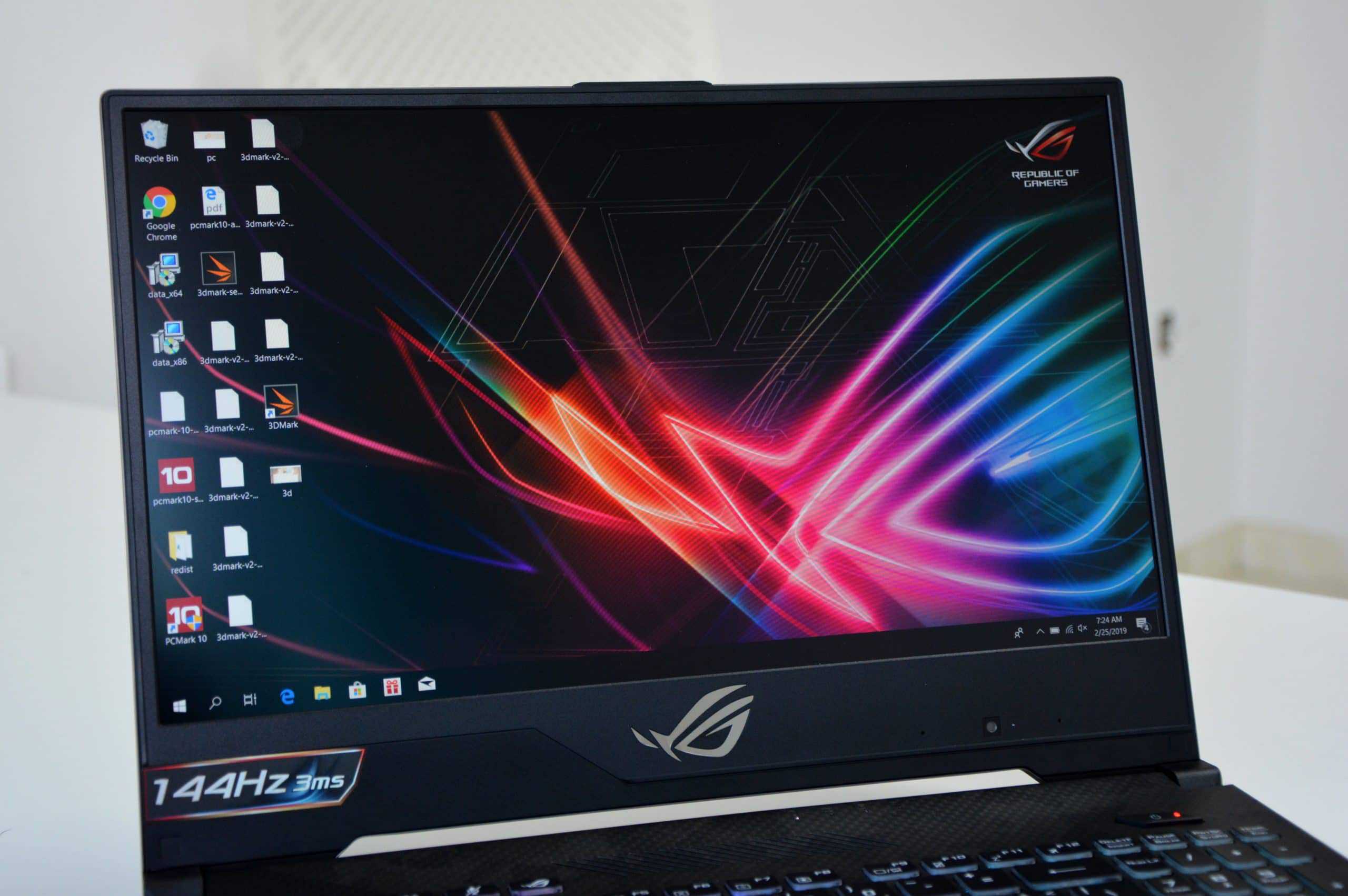 Asus ROG Strix Scar 2 anmeldelse Asus ROG Strix Scar 2 anmeldelse