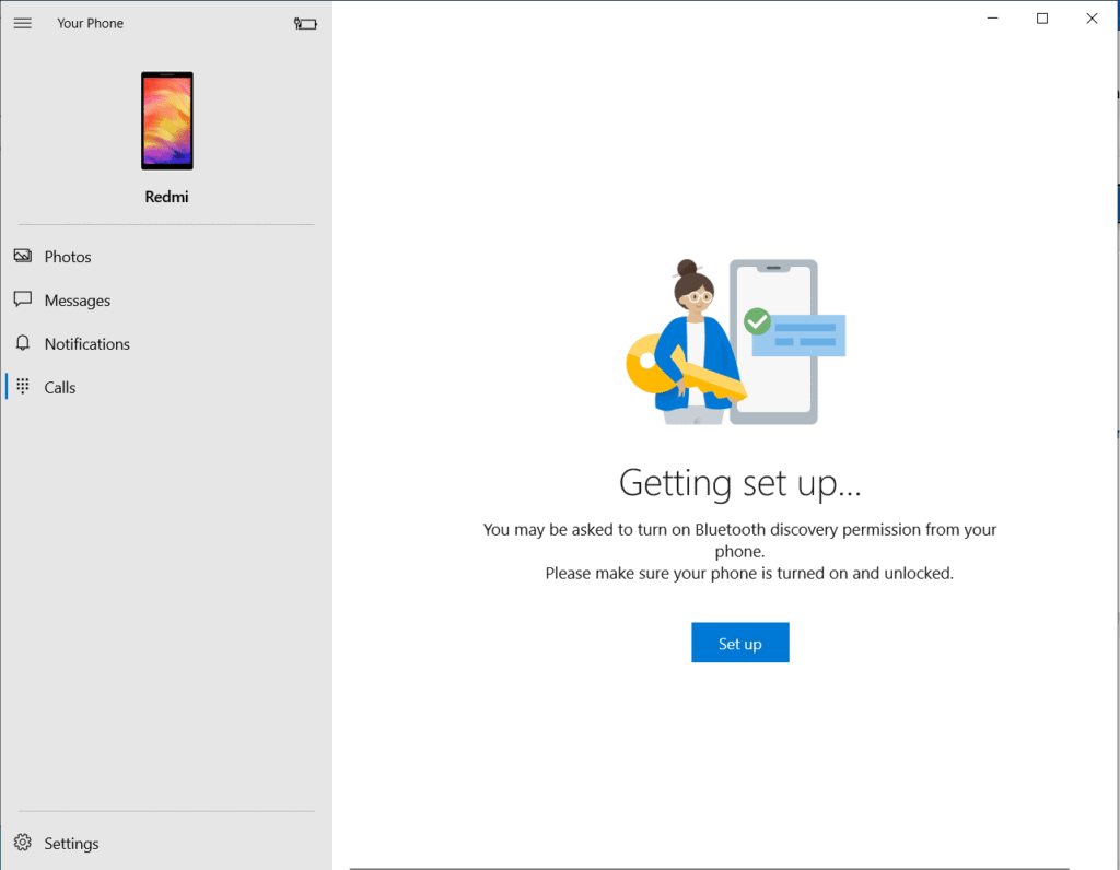 Synchroniseer uw smartphone met Windows 10 met Yourphone.exe Synchroniseer uw smartphone met Windows 10 met Yourphone.exe